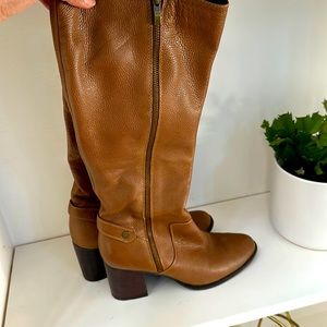 Franco Sarto Women’s Dorica Knee High Leather Boots